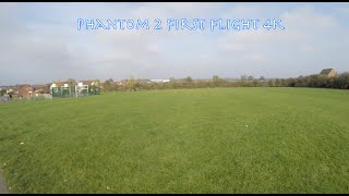 DJI Phantom 2 First 4K Flight