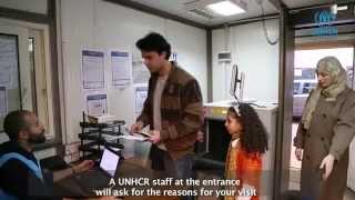 UNHCR registration of Syrian refugees in Egypt