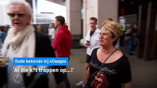 Oude bekende! 😂 Woeste Rolling Stones fan op Nijmeegse 4Daagse | Hart van Nederland