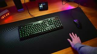 GENESIS MOUSE PAD CARBON 500 ULTRA SIZE ASMR UNBOXING