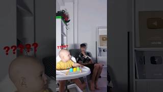 Sihirbaz vs Bebek (8 Aylık) #shorts #baby