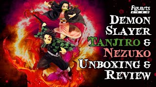 FIGUARTS ZERO: Demon Slayer Tanjiro & Nezuko Figure Unboxing & Review