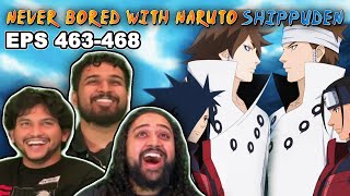 INDRA VS ASHURA! Naruto Shippuden REACTION (463-468)