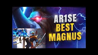 Ar1se Magnus Slick Plays Like Always Also KEZ New Hero Pos 1 In My Team Pog Dota 2 Highlights!