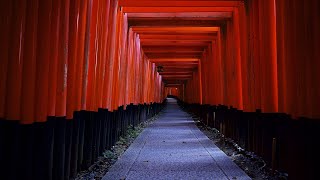 WALKING THROUGH THE FUSHIMI INARI SHRINE IN KYOTO JAPAN | 4K ASMR |  THOUSANDS OF TORII GATES PATH