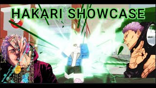 HAKARI SHOWCASE ROBLOX Y EXPLICACION DE ULTIMATE JUJUTSU SHENANIGANS / ROBLOX HAKARI SHOWCASE