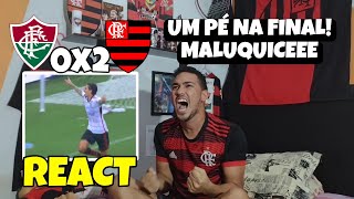 REACT FLUMINENSE 0 X 2 FLAMENGO MELHORES MOMENTOS VAMOS RIR CARIOCA 2024