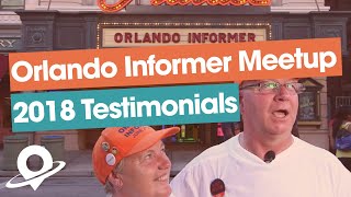 Orlando Informer Meetup Testimonials