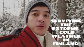 SURVIVING THE COLD WEATHER in Finland