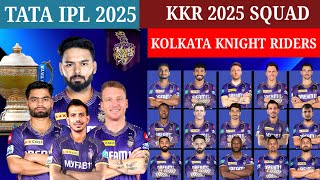 IPL 2025 | Kolkata Knight Riders New Squad | KKR 2025 Best & New Squad list |