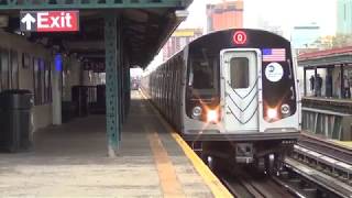 MTA Subways - Kawasaki R160B #9072 in the (Q) at Broadway (2016 Video)