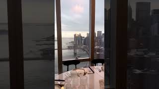 Imagine having your dinner with this view 🤩🤩 #shorts #newyork