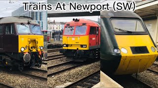 Trains At Newport 25/2/2023