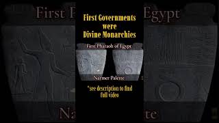 First Divine Monarchies #sumer #egypt #horus #ensi #lugal #pharaoh #history #ancient #shorts