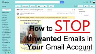 How To Stop Unwanted Emails In Your Gmail Account Avoid Junk Mail