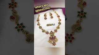 imitation jewellery#premiumqualitynecklace| what'sapp for booking 9894452942 #newfashionjewellery