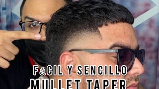 Mullet Taper  (flow boricua) corte mullet urbano