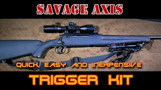 Savage Axis Wesbaun Trigger Upgrade easy