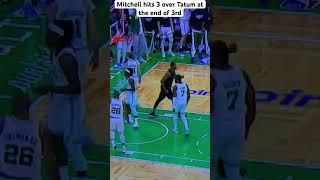 Cavs Vs Celtics: Donovan Mitchell beats 3rd quarter buzzer #shorts #nba #highlights