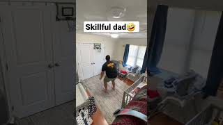 Dad with skills #shorts #funny #dad #parenting