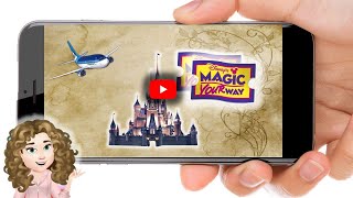 Video Invitacion Felicitacion de Castillo de Princesas para Viaje a Disney World Land de cumpleaños