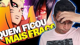 REAGINDO AO NARUTO VS. SASUKE - QUEM FICOU MAIS NERFADO? (EI NERD)