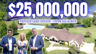 $25,000,000 Estate | Over 700 Acres | Private Lake | Offered by Exp Realty