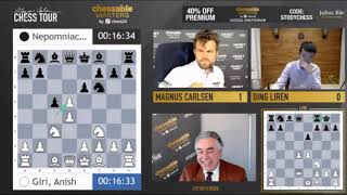 The shortest game of Magnus Carlsen