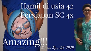 AMAZING!! HAMIL & NGIDAM KE-4 di Usia 40 tahun DENGAN 3X SC & BONUS MIOM!!