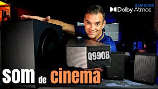 Soundbar Q990B SOM de CINEMA | Melhor de 2023?