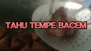 Resep tahu tempe bacem enak dan bikin nagih/tempe tahu bacem murah meriah/tempe tahu bacem mudah