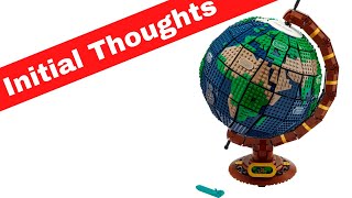 LEGO Ideas The Globe Set 21332 LEGO.com Tour and My Initial Thoughts!