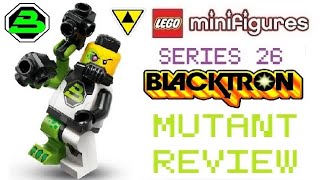 Lego Minifigures Series 26 Space Blacktron Mutant Review