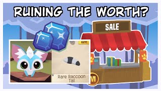 Are “My Shops” Sapphire Prices Ruining Worths Of Items On Animal Jam?