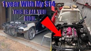 My Nissan 240sx  1uz Build TRANSFORMATION