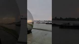 Tugboat on the Mississippi River in Baton Rouge Louisiana