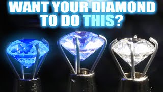 DIAMOND FLUORESCENCE: GOOD OR BAD? And How it Helps You SAVE MONEY When Buying Diamonds!!