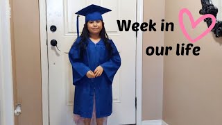 Week in our life (BUSY) | preparing for graduation, graduation, & grandpa's birthday ✨️