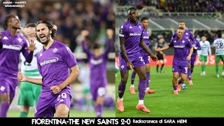 FIORENTINA-THE NEW SAINTS 2-0 - Radiocronaca di Sara Meini (3/10/2024) Rai Radio 1