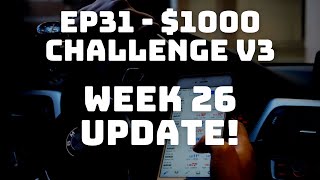 Week 26 Review + Backtesting Baby Shark & Parabolik Info! - $1000 Challenge v3