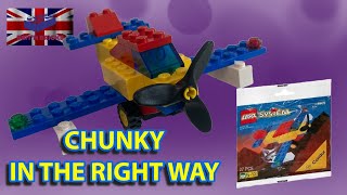 LEGO set 1809 - (1996) Condor Promotional Airplane build and review