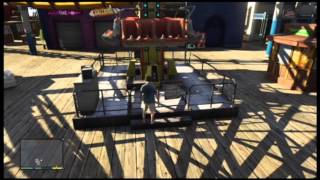 GTA V: Fun on the fairground rides [HD 1080] (GTA 5)