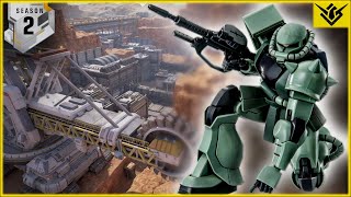 INFILTRATING QUARRY WITH ZAKU RANGED | GUNDAM EVOLUTION SEASON 2