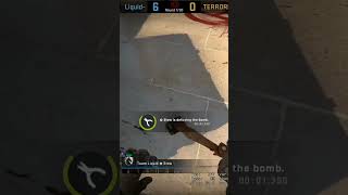 The PERFECT Ending to a Ninja Defuse!! #viral #trending #gaming #shorts #fyp #csgo