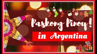 Filipino in Argentina |Christmas Party 2021