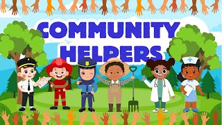 COMMUNITY HELPERS for Toddlers, Babies, Kids | Jobs | Educational Learning Video for Preschool