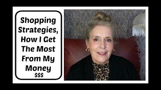 Shopping Strategies - How I Get The Most From My Money + 2 Winners