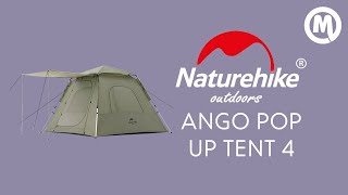 Палатка Naturehike Ango pop up tent 4 army green. Обзор