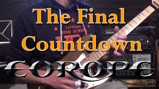 The Final Countdown ( Europe ) - Guitar solo cover