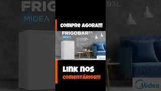 Frigobar 93L INOX   BRANCO Midea #amazon #vendas #cozinha #frigobar